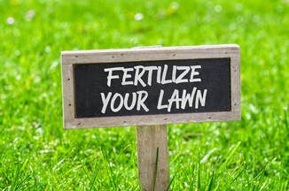 Picture of lawn fertiliser, Cairns
